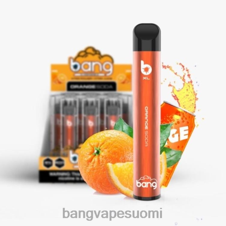 D0X2X32 Bang Vape XL kertakäyttöinen appelsiinilimonaadi | Vape Gang Suomi